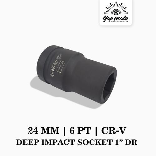[EZM.0600541] TJAP MATA / CAP MATA Deep Impact Socket 1” DR 24 MM (6 PT) CR - V