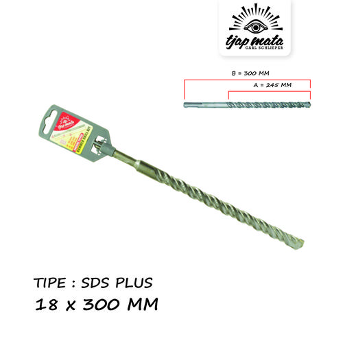 [EZM.0601065] TJAP MATA / CAP MATA Mata Bor Beton / Drill Bits SDS Plus 18 X 300 MM