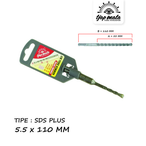 [EZM.0601069] TJAP MATA / CAP MATA Mata Bor Beton / Drill Bits SDS Plus 5.5 X 110 MM