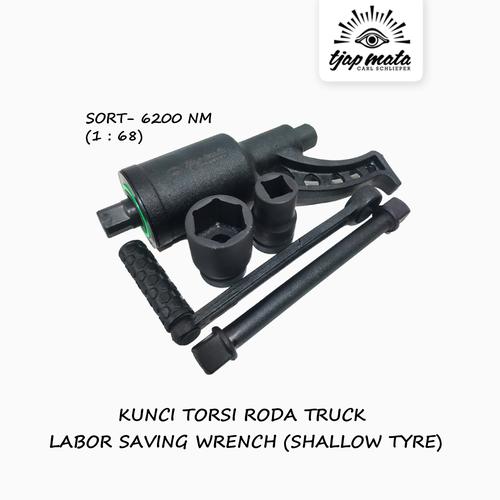 [EZM.0600066] TJAP MATA / CAP MATA Kunci Roda Torsi Truk / Labor Saving 1" DR, Short