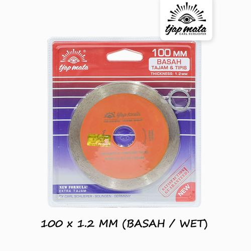 [EZM.0601081] TJAP MATA / CAP MATA Diamond Wheel 100mm (Basah)