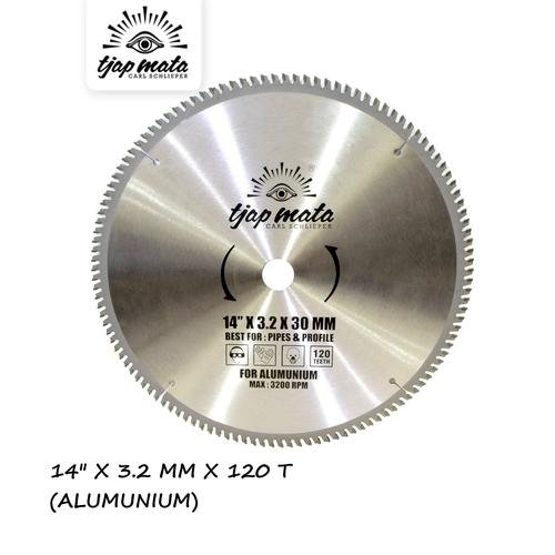 [EZM.0601088] TJAP MATA / CAP MATA Gergaji TCT / TIP SAW 14" X 120T (Alumunium)