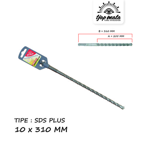 [EZM.0601089] TJAP MATA / CAP MATA Mata Bor Beton / Drill Bits SDS PLUS 10 X 310 MM