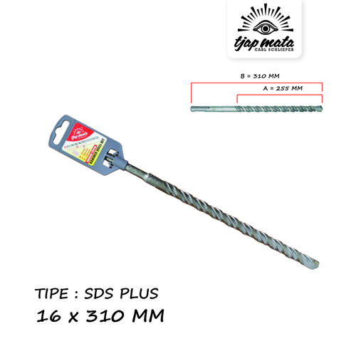[EZM.0601091] TJAP MATA / CAP MATA Mata Bor Beton / Drill Bits SDS PLUS 16 X 310 MM