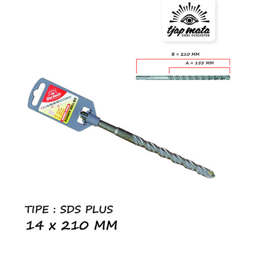 [EZM.0601094] TJAP MATA / CAP MATA Mata Bor Beton / Drill Bits SDS PLUS 14 X 210 MM