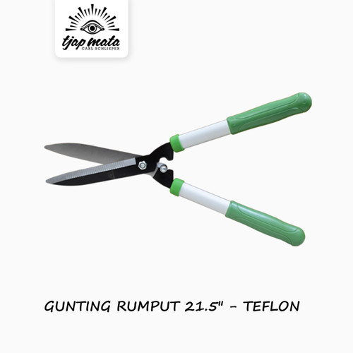 [EZM.0600192] TJAP MATA / CAP MATA Gunting Potong Rumput 21.5" TEFLON (HS-1412)