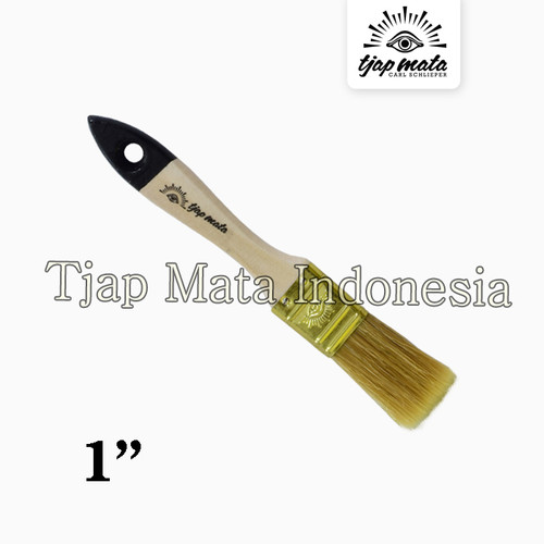 [EZM.0600254] TJAP MATA / CAP MATA Kuas Cat 1"