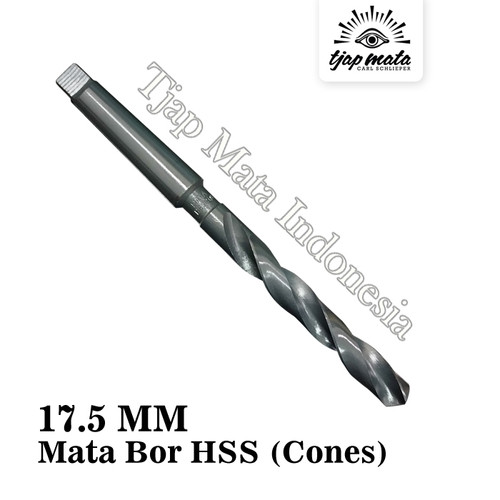 [EZM.0601098] TJAP MATA / CAP MATA Mata Bor Besi / Drill Bits HSS Cones 17.5 MM