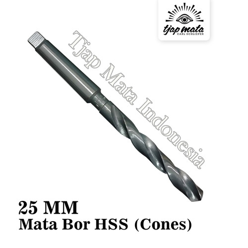 [EZM.0601102] TJAP MATA / CAP MATA Mata Bor Besi / Drill Bits HSS Cones 25 MM
