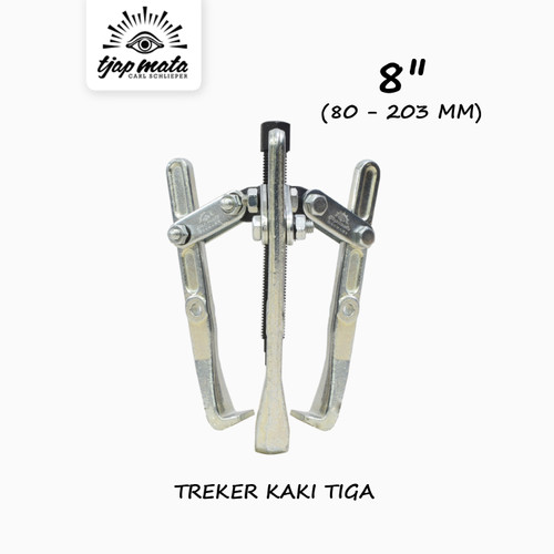 [EZM.0600607] TJAP MATA / CAP MATA Treker Kaki Tiga Model Jerman 8"