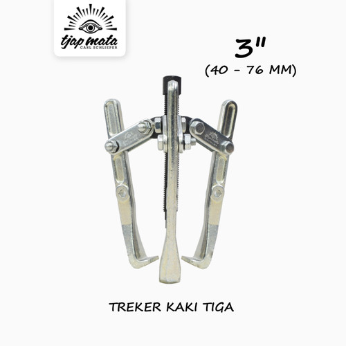 [EZM.0600610] TJAP MATA / CAP MATA Treker Kaki Tiga Model Jerman 3"
