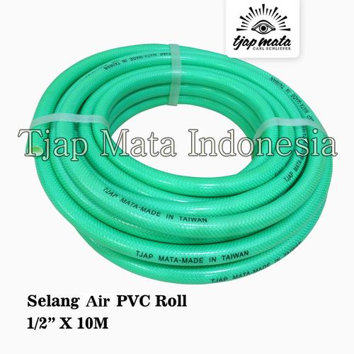[EZM.0600009] TJAP MATA / CAP MATA Selang Net PVC Roll 1/2" X 10M Hijau