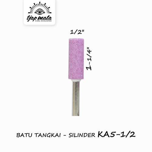 [EZM.0601120] TJAP MATA / CAP MATA Batu Tangkai Silinder KA5 - 1/2"