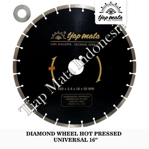 [EZM.0601143] TJAP MATA / CAP MATA Diamond Wheel Hot Pressed Universal 16"