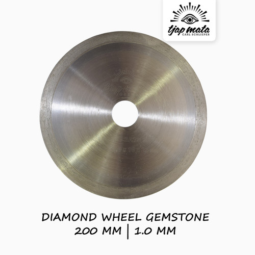 [EZM.0601623] TJAP MATA / CAP MATA Diamond Wheel Gemstone 200 X 1 MM