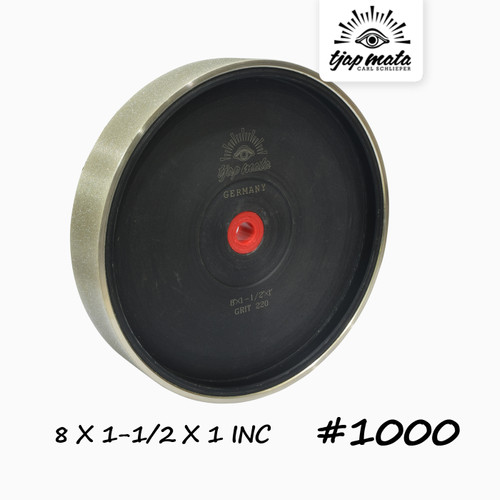 [EZM.0601166] TJAP MATA / CAP MATA Diamond Grinding Plastic core 8"X1.1/2"X1" #1000