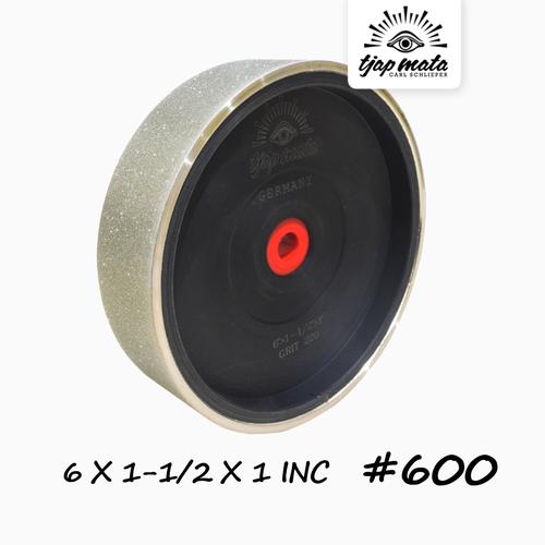 [EZM.0601173] TJAP MATA / CAP MATA Diamond Grinding Plastic core 6"X1.1/2"X1" #600
