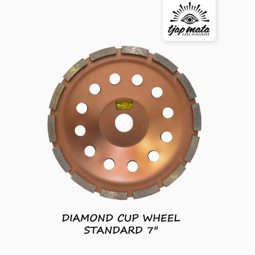 [EZM.0601187] TJAP MATA / CAP MATA Diamond Cup Wheel Standard 7"