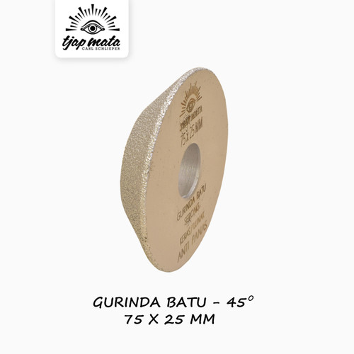 [EZM.0601638] TJAP MATA / CAP MATA Mata Pinggul Bevel - Serong 45⁰  75 X 25 MM