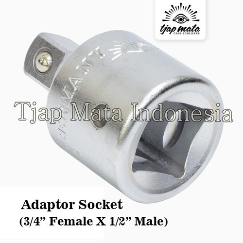 [EZM.0600294] TJAP MATA / CAP MATA Adaptor 3/4" F X 1/2" M