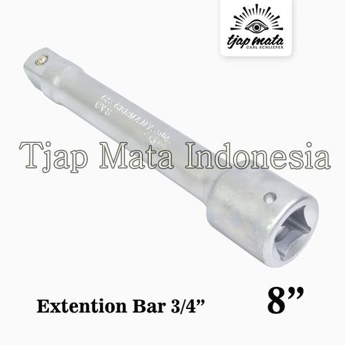 [EZM.0600687] TJAP MATA / CAP MATA Extension Bar 3/4" DR 8" (200MM)