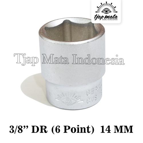 [EZM.0600760] TJAP MATA / CAP MATA Socket 14 MM 3/8" DR - 6 Point