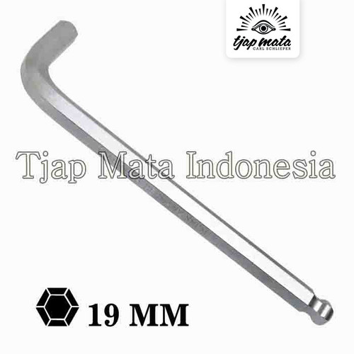 [EZM.0600798] TJAP MATA / CAP MATA Kunci L SNCM Ballpoint Extra Long 19 MM
