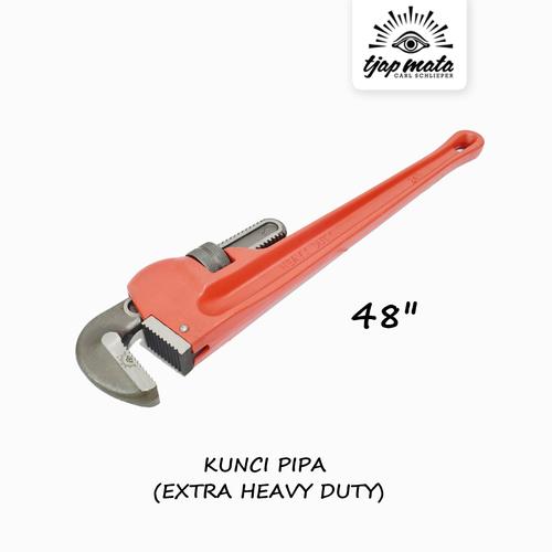 [EZM.0600801] TJAP MATA / CAP MATA Kunci Pipa Extra Heavy Duty 48"