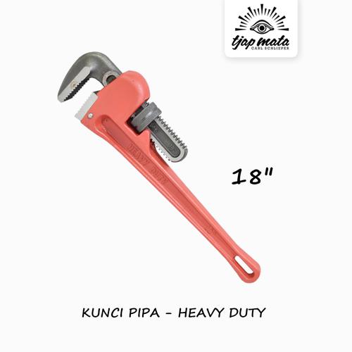 [EZM.0600804] TJAP MATA / CAP MATA Kunci Pipa Heavy Duty 18"