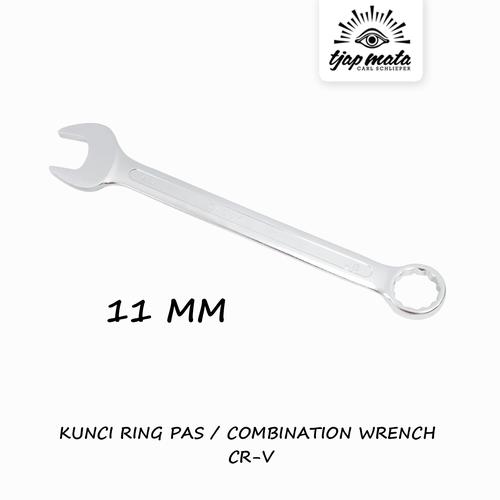 [EZM.0600106] TJAP MATA / CAP MATA Kunci Ring Pas / Combination Wrench 11 MM CR-V