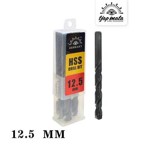 [EZM.0601243] TJAP MATA / CAP MATA Mata Bor Besi / Drill Bits HSS 12.5 MM