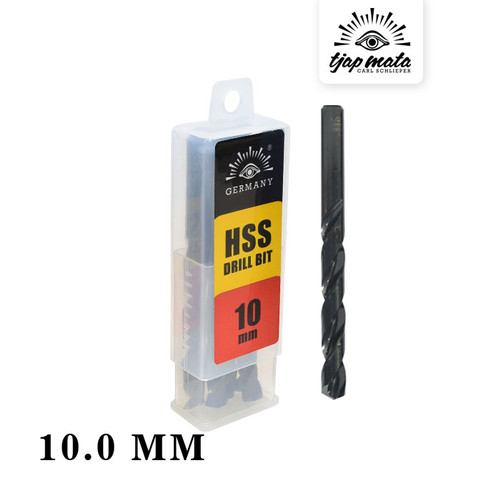 [EZM.0601247] TJAP MATA / CAP MATA Mata Bor Besi / Drill Bits HSS 10.0 MM