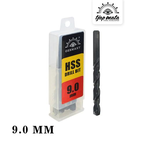 [EZM.0601249] TJAP MATA / CAP MATA Mata Bor Besi / Drill Bits HSS 9.0 MM