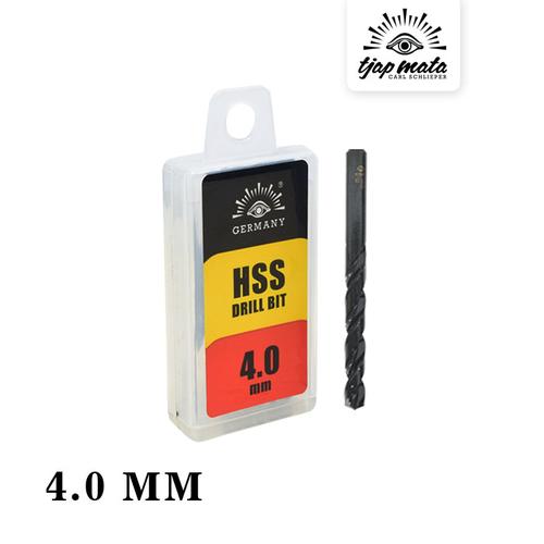 [EZM.0601258] TJAP MATA / CAP MATA Mata Bor Besi / Drill Bits HSS 4.0 MM
