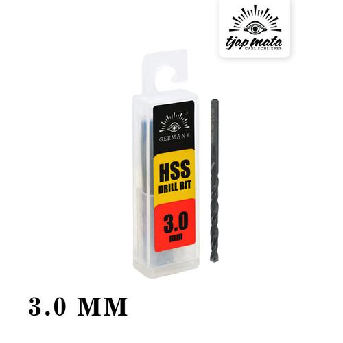 [EZM.0601260] TJAP MATA / CAP MATA Mata Bor Besi / Drill Bits HSS 3.0 MM