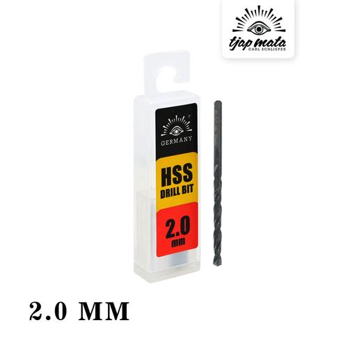 [EZM.0601262] TJAP MATA / CAP MATA Mata Bor Besi / Drill Bits HSS 2.0 MM
