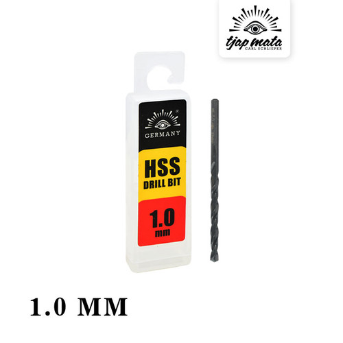 [EZM.0601264] TJAP MATA / CAP MATA Mata Bor Besi / Drill Bits HSS 1.0 MM