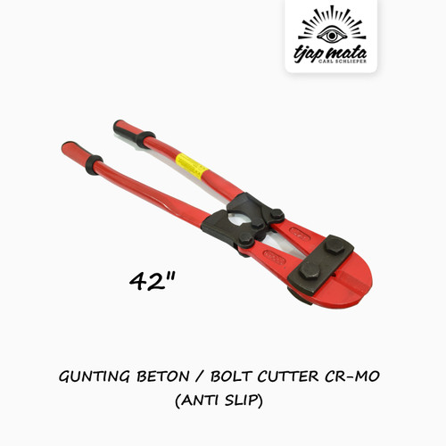 [EZM.0601677] TJAP MATA / CAP MATA Gunting Beton / Bolt Cutter (Anti Slip) CR-MO - 42"