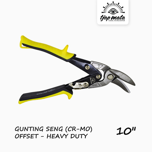 [EZM.0600216] TJAP MATA / CAP MATA Gunting Seng/ Holo/ Baja Ringan 10" Offset H/Duty