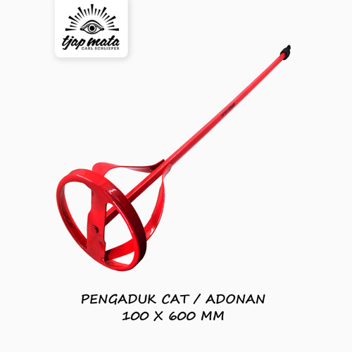 [EZM.0601280] TJAP MATA / CAP MATA Pengaduk Cat / Semen MU / Adonan 100 X 600 MM