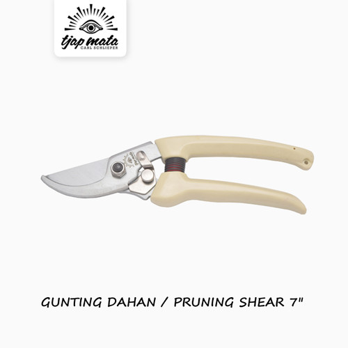 [EZM.0600189] TJAP MATA / CAP MATA Gunting Kebun / Potong Dahan (Pruning Shear) 7"