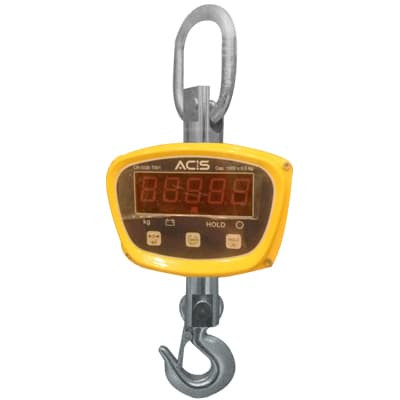 [EZR.0200088] Timbangan Gantung, ACIS CR-GGE-T001, Kapasitas 1000Kg, Ketelitian 500g