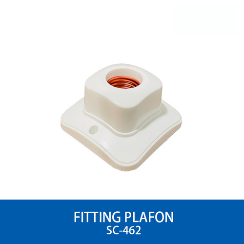 [EZM.6800036] Fitting Lampu Plafon Kotak CAHAYA 462 / Fitting Flafon Kotak
