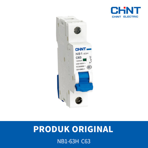 [EZM.6800042] CHINT MCB NB1-63H / 1P 10KA
