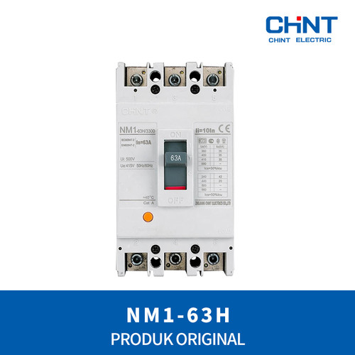[EZM.6800054] CHINT Thermal Magnetic Fixed Type MCCB NM1-63H
