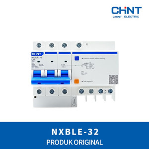 [EZM.6800101] RCBO + MCB Chint NXBLE-63 3P+N 40 50 63 (A)