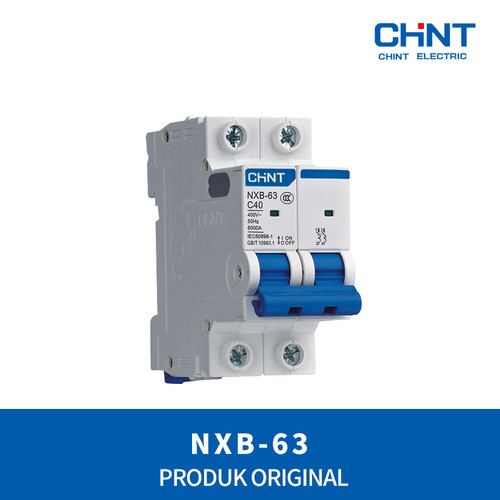 [EZM.6800110] MCB Chint NXB 2P 6kA (6A 10A 16A 20A 25A 32A 40A)