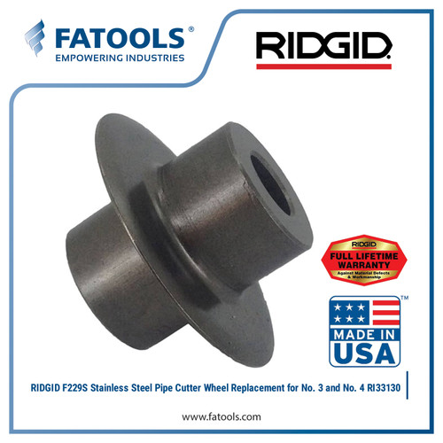 [EZM.0800054] RIDGID 33130 F229S Pipe Cutter Wheel Stainless 32830 83150 83085 74710