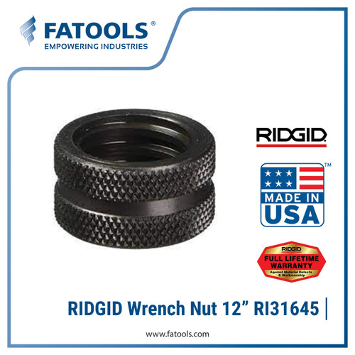 [EZM.0800070] RIDGID 31645 Wrench Nut For 12" Pipe 31015 Baut Kunci Pipa