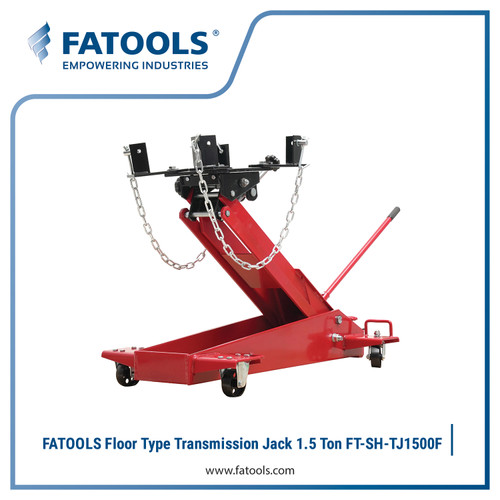 [EZM.0800072] FATOOLS TJ1500F Floor Type Transmission Jack 1.5 Ton Dongkrak Mobil